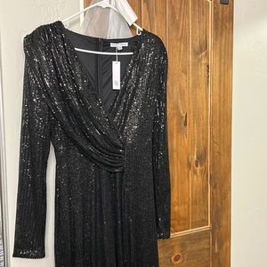 NWT Baltic Born Sequin Floor Length dress, size XL
